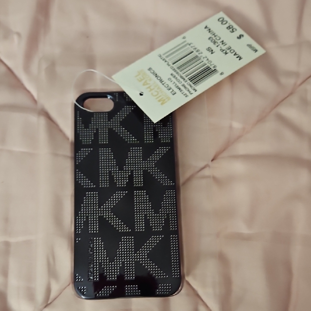 Michael Kors Studded Black Phone Case Vintage